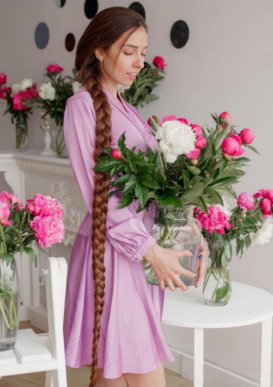 Днепровская "Рапунцель" Алена Ануфриева/ фото: inst rapunzel_ua