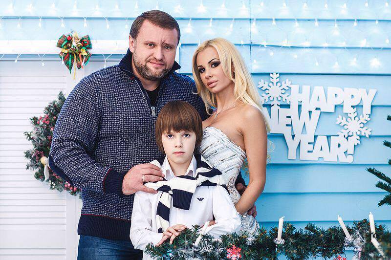 Семья Олега Ляденко.