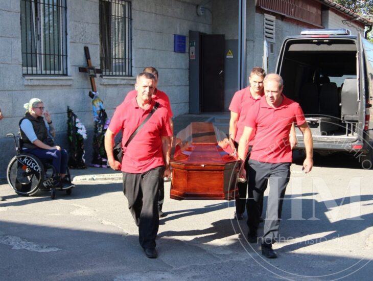 В Днепре простились с Алексеем Кавлаком/ фото: НМ