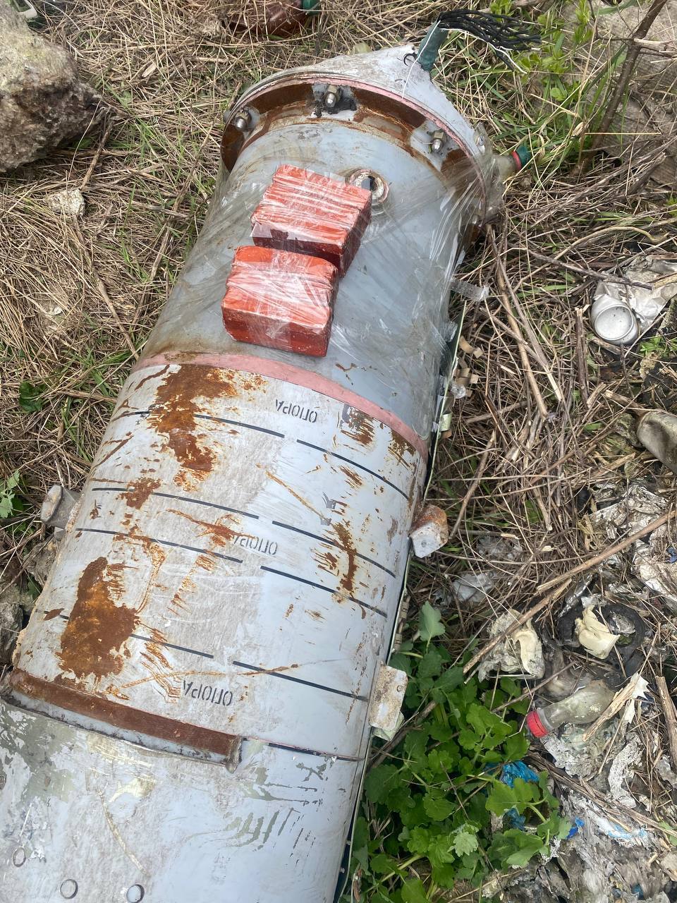 Ракета, которую обезвредили саперы "Азов".