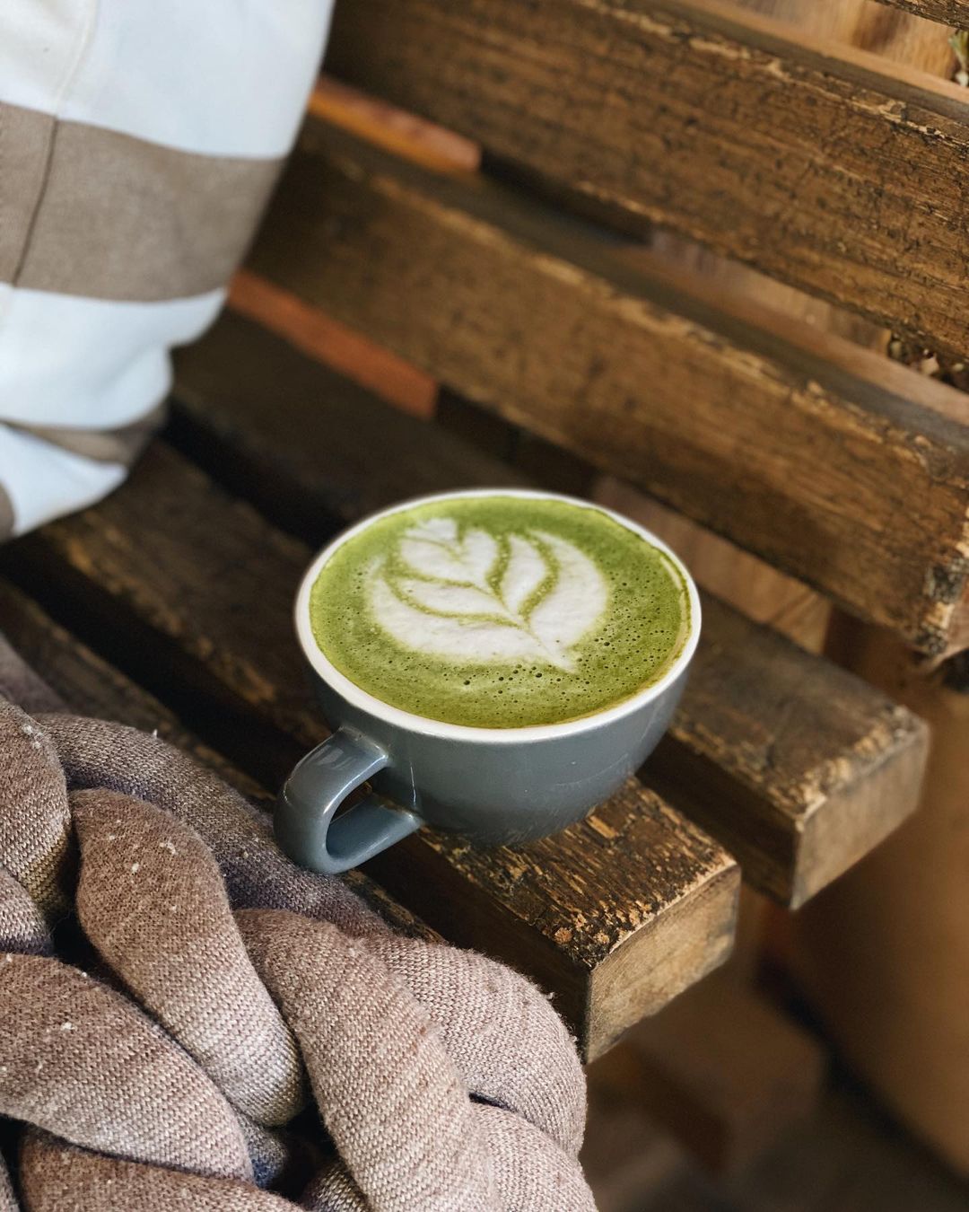 Матча капучино / фото: instagram I feel city cafe