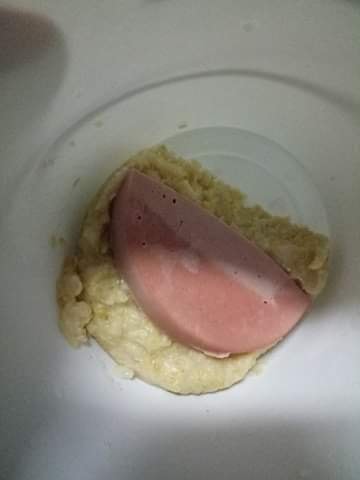 Порция еды в пансионате/ фото: fb Александра Слободенюка