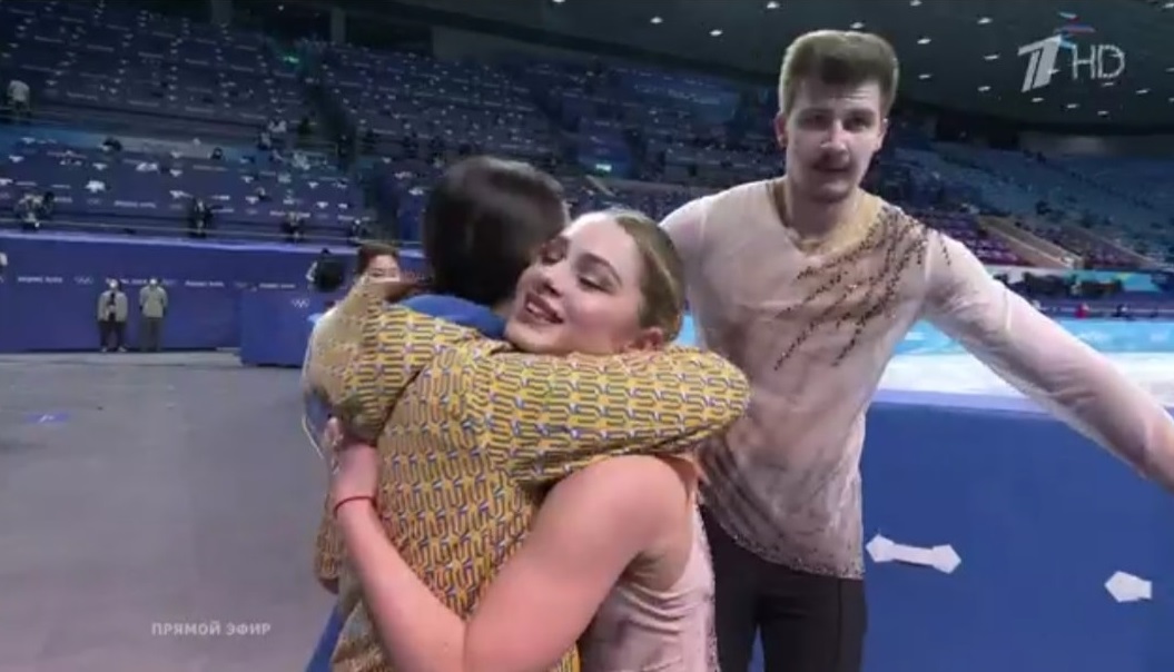 Днепровские фигуристы в Пекине на Олимпиаде-2022.