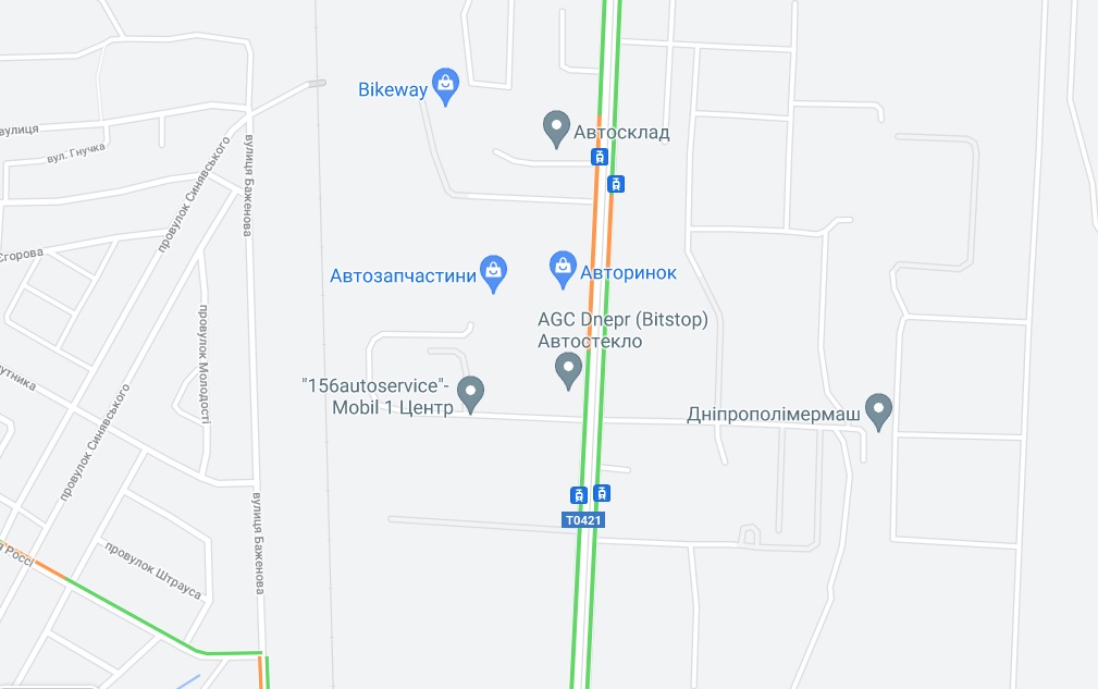 Тянучка возле "Полимермаш"/ фото: googlemaps.com