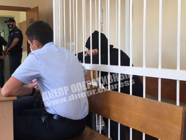 Федоров в суде/ фото: Днепр Оперативный