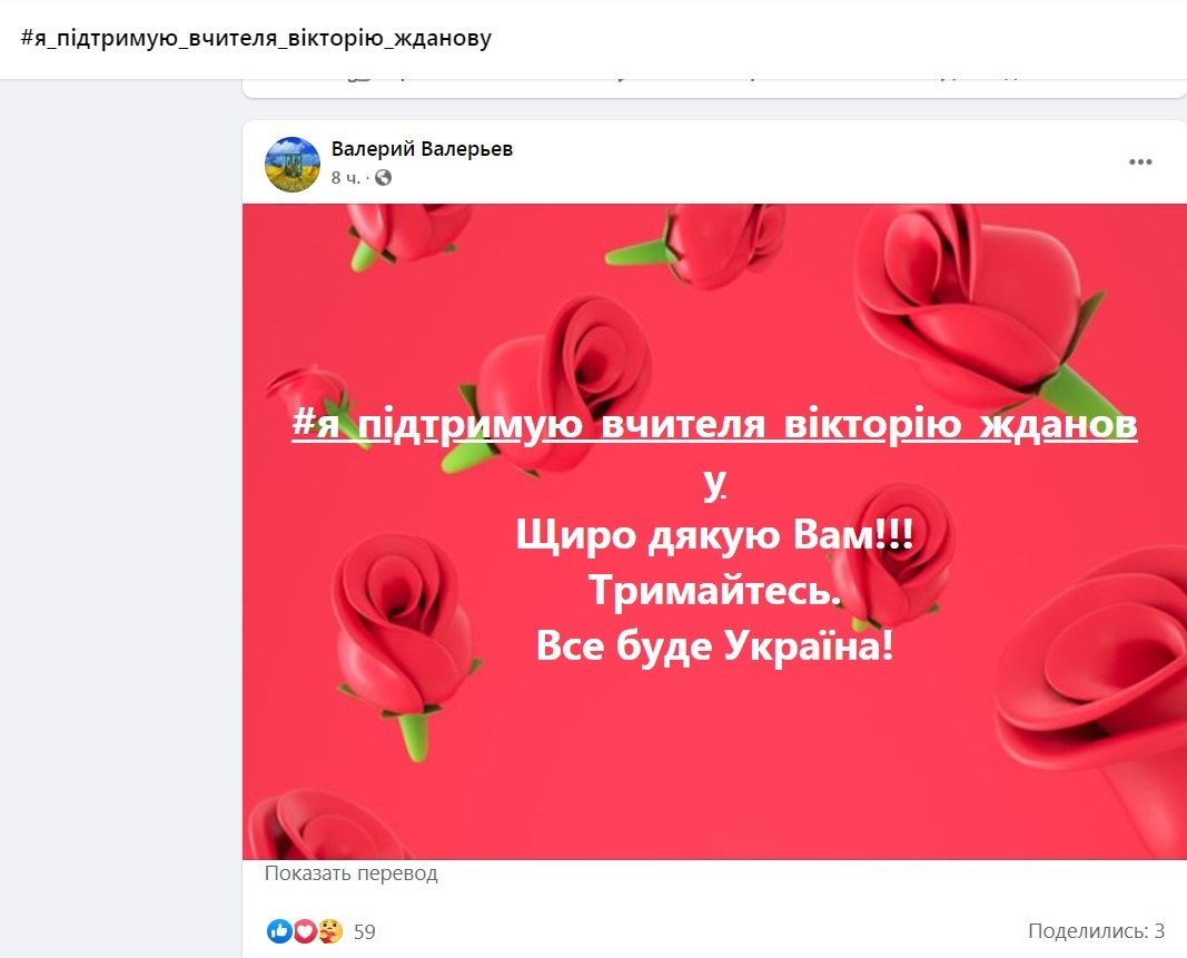 Называла русскоговорящих врагами: в сети устроили флешмоб в поддержку учительницы из Днепра фото 8 7