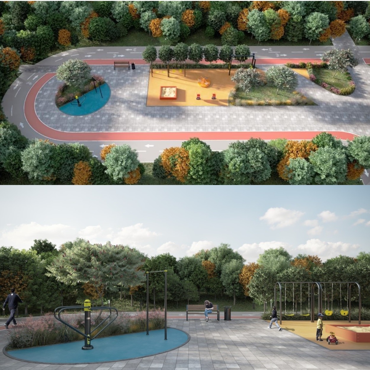 Новый сквер на Тополе/ фото: НМ