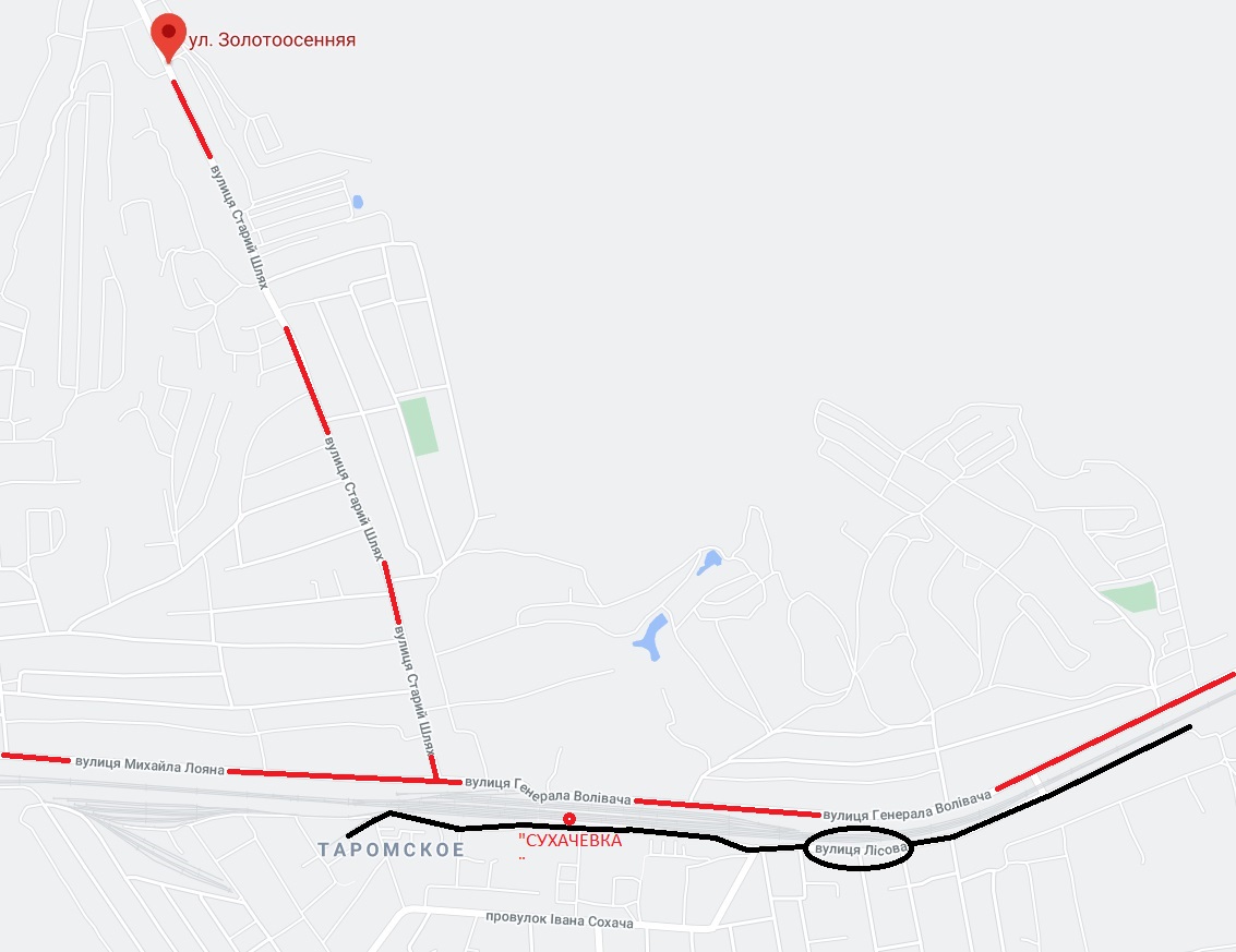 Схема объезда/ фото: google.maps