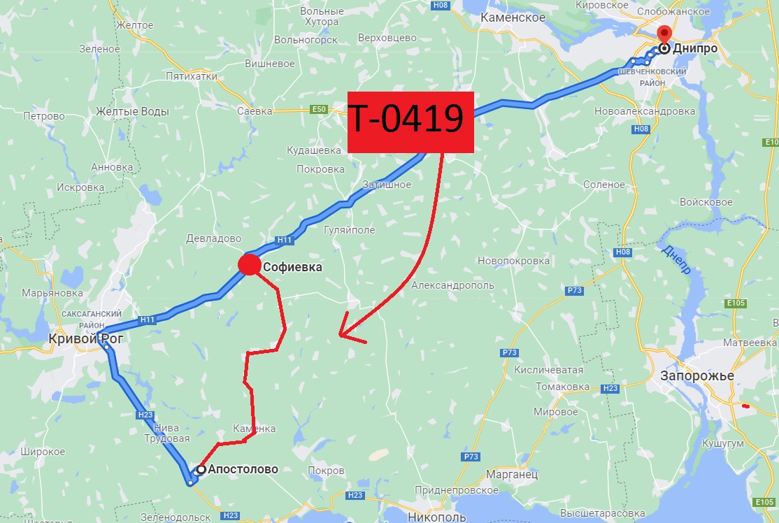 Месторасположение дороги/ фото: googlemaps.com