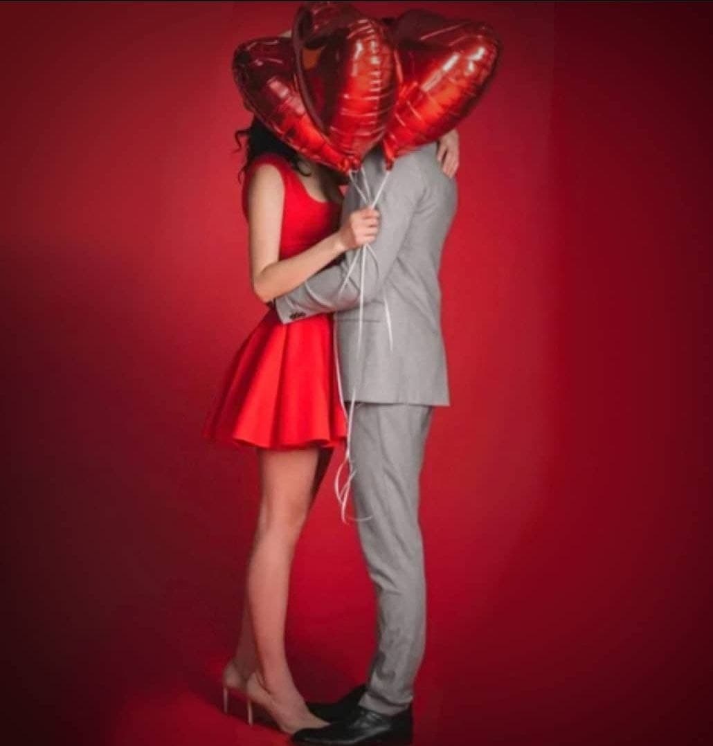 Фотосессия ко Дню святого Валентина в Днепре.