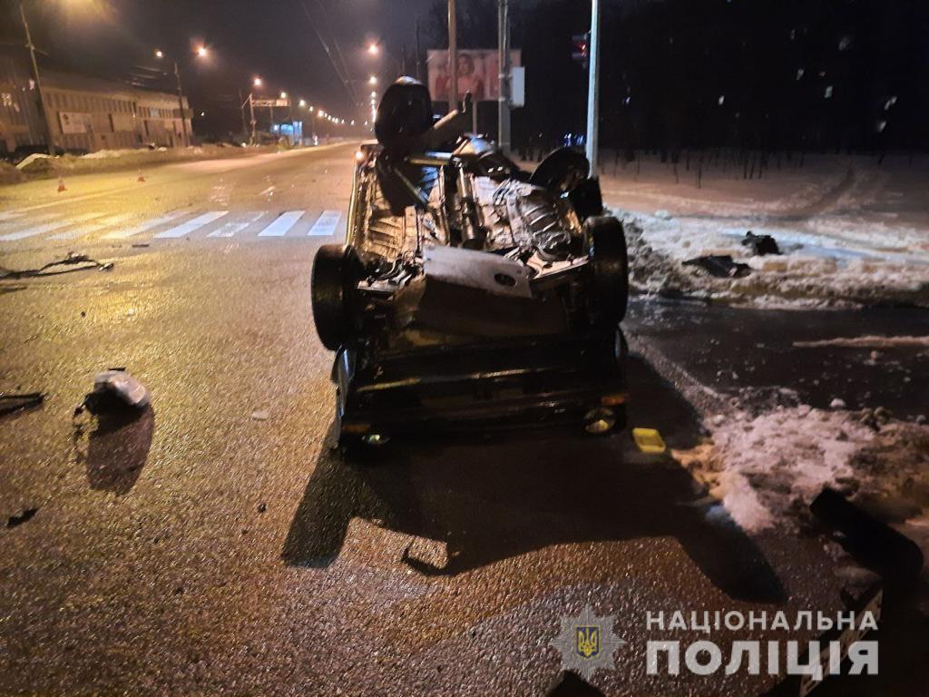 На Запорожском шоссе произошло ДТП с пострадавшими - || фото: dp.npu.gov.ua