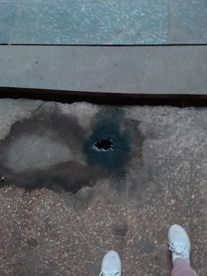 Подземный переход превратили в туалет / фото: fb Burlay Net