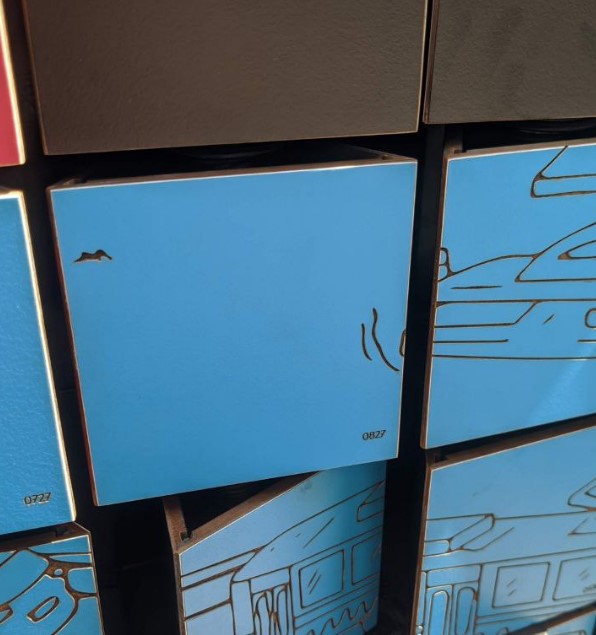 На каждом квадрате есть номер / фото: fb Сергей Белый