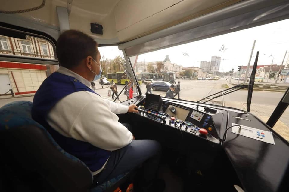 Трамваи работают на 12-м маршруте  / фото: fb Борис Филатов