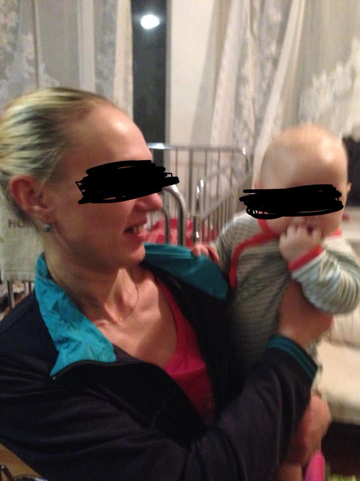 Мама с маленьким Максимом несколько лез назад / фото: fb Виктория Федотова