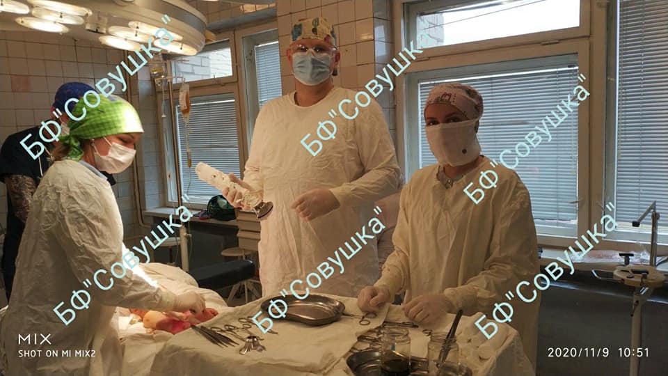 Мальчику предстоит длительное лечение  / фото: fb Александра Сова-Тимощенкова