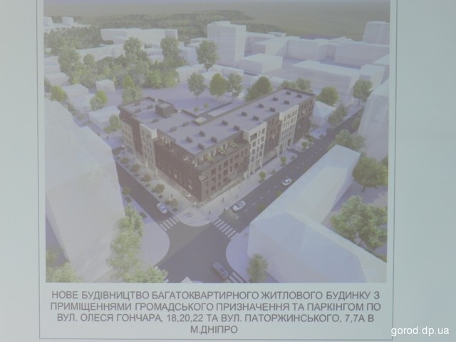 Проект застройки - фото: gorod.dp.ua