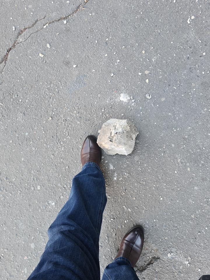 Кусок довольно большой  / фото: fb Андрей Цурканов