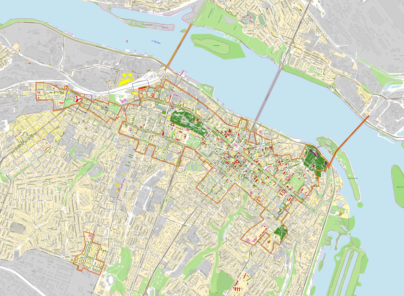 Границы исторического ареала города / фото: fb Сергей Белый