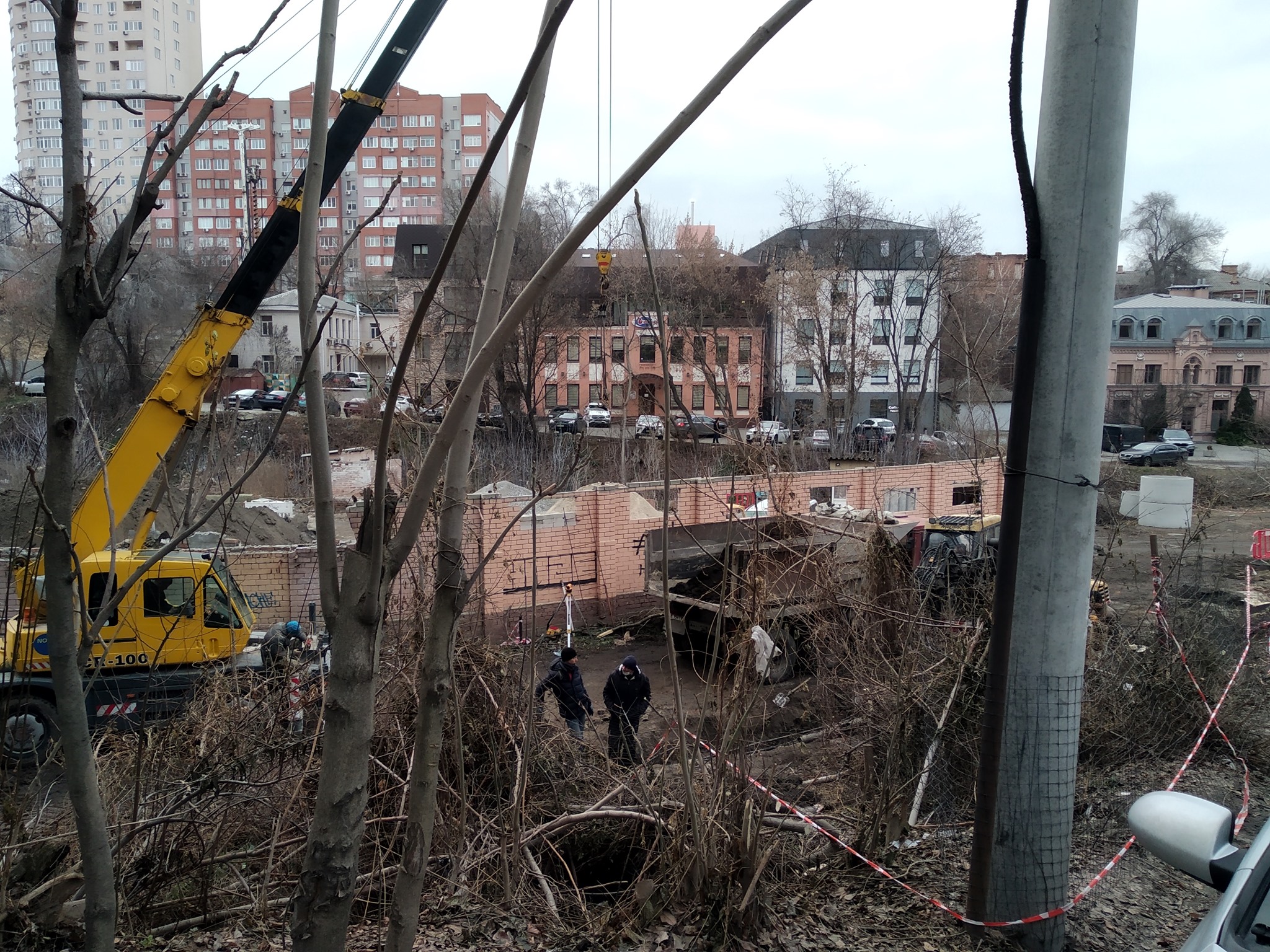 Начались работы - фото: fb Никита Реутов