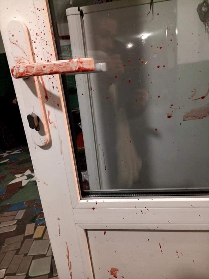 Кровь была везде / фото: fb Екатерина Головачева