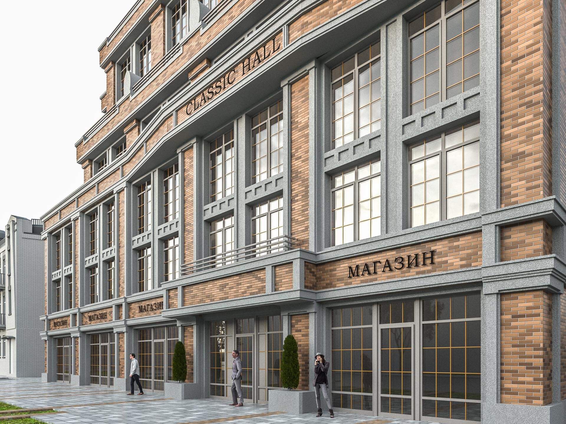 Здание будет в классическом стиле / фото: dobrobut-dev.com.ua