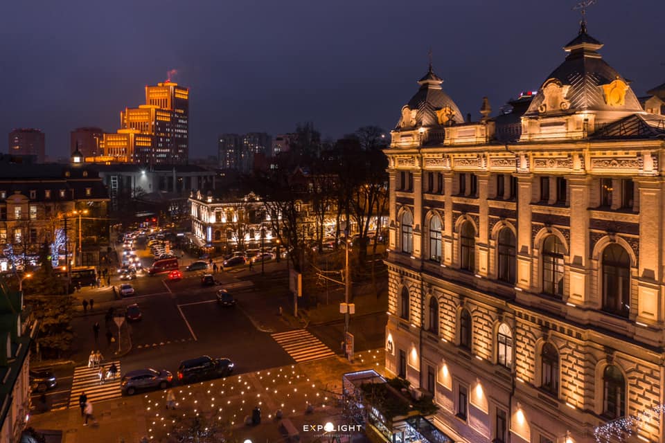 Новая подсветка выглядит круто / фото: fb Николай Каблука