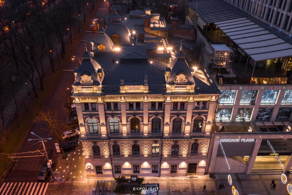 Рядом есть светящаяся дорожка / фото: fb Николай Каблука