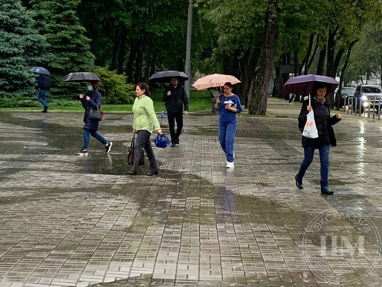 Без зонта никуда - фото: nashemisto.dp.ua