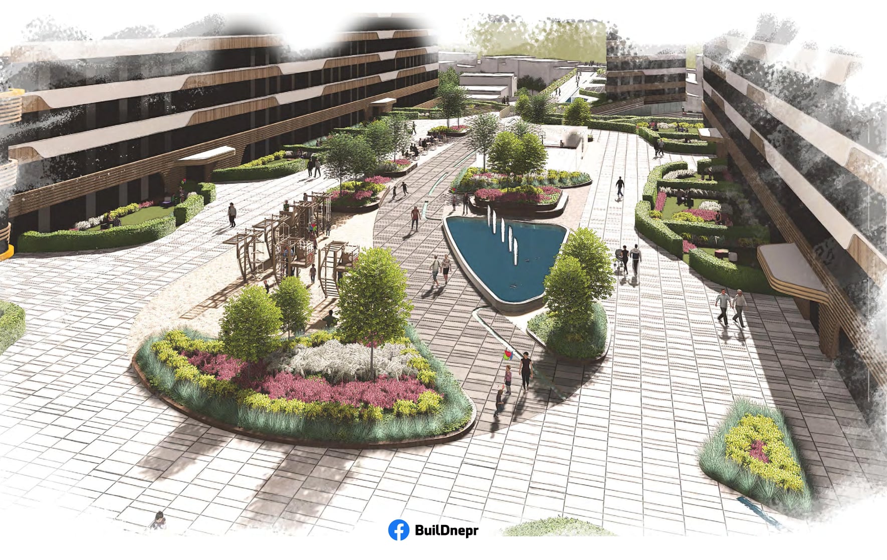 Прогулочная зона  - фото: fb Yevhenii Urban