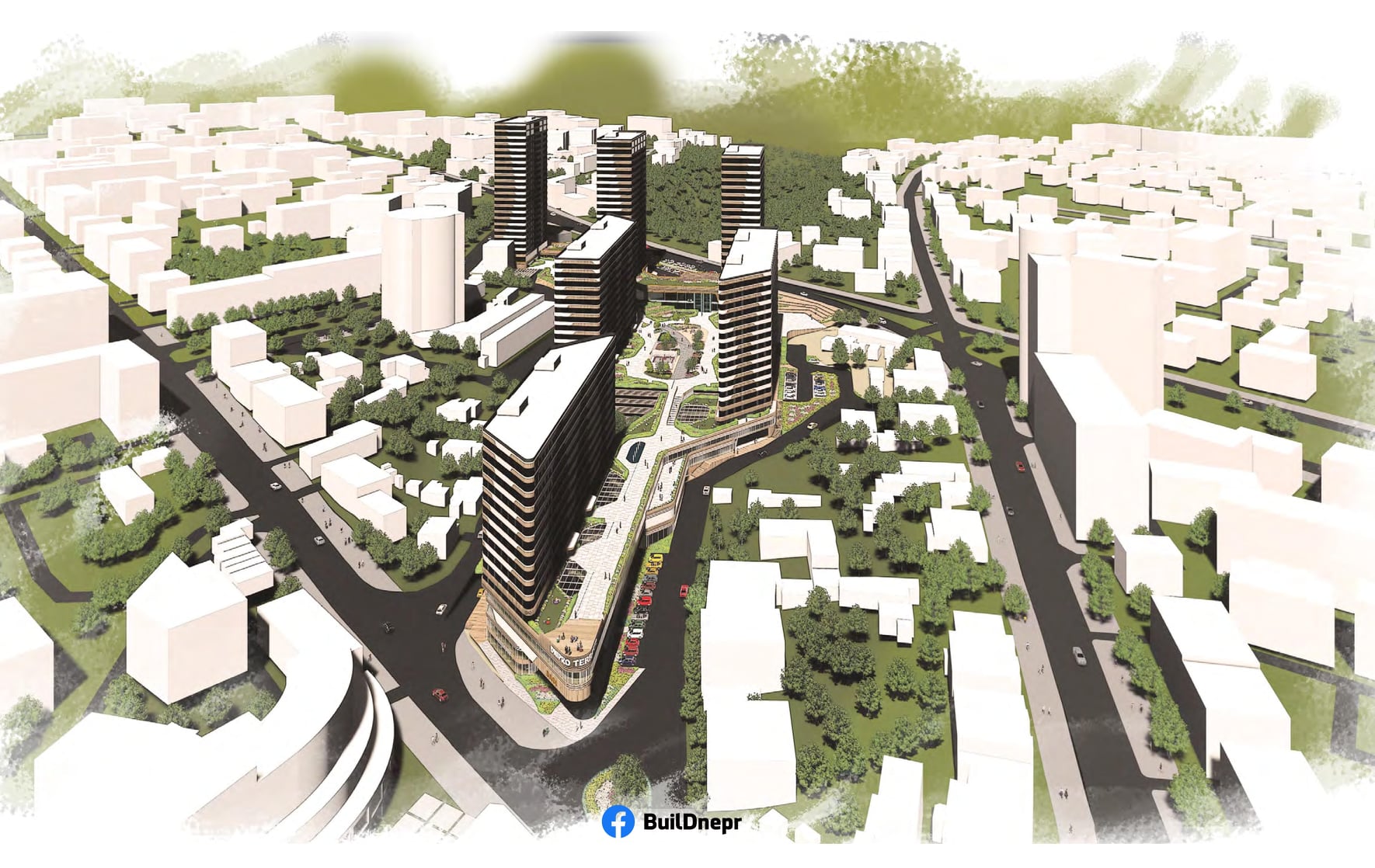 Должно быть 9 зданий  - фото: fb Yevhenii Urban