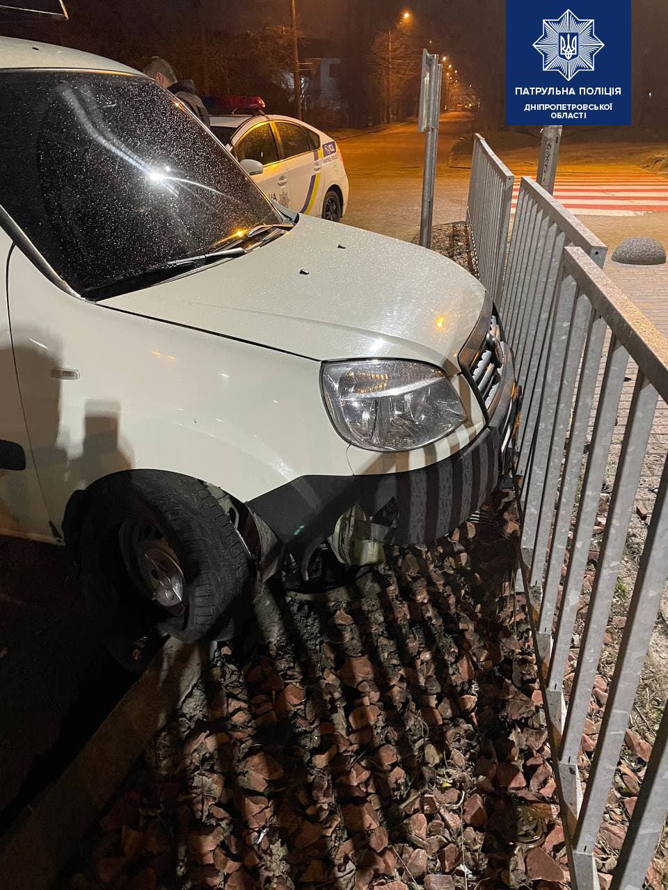 ДТП в Днепре - фото: патрульная полиция