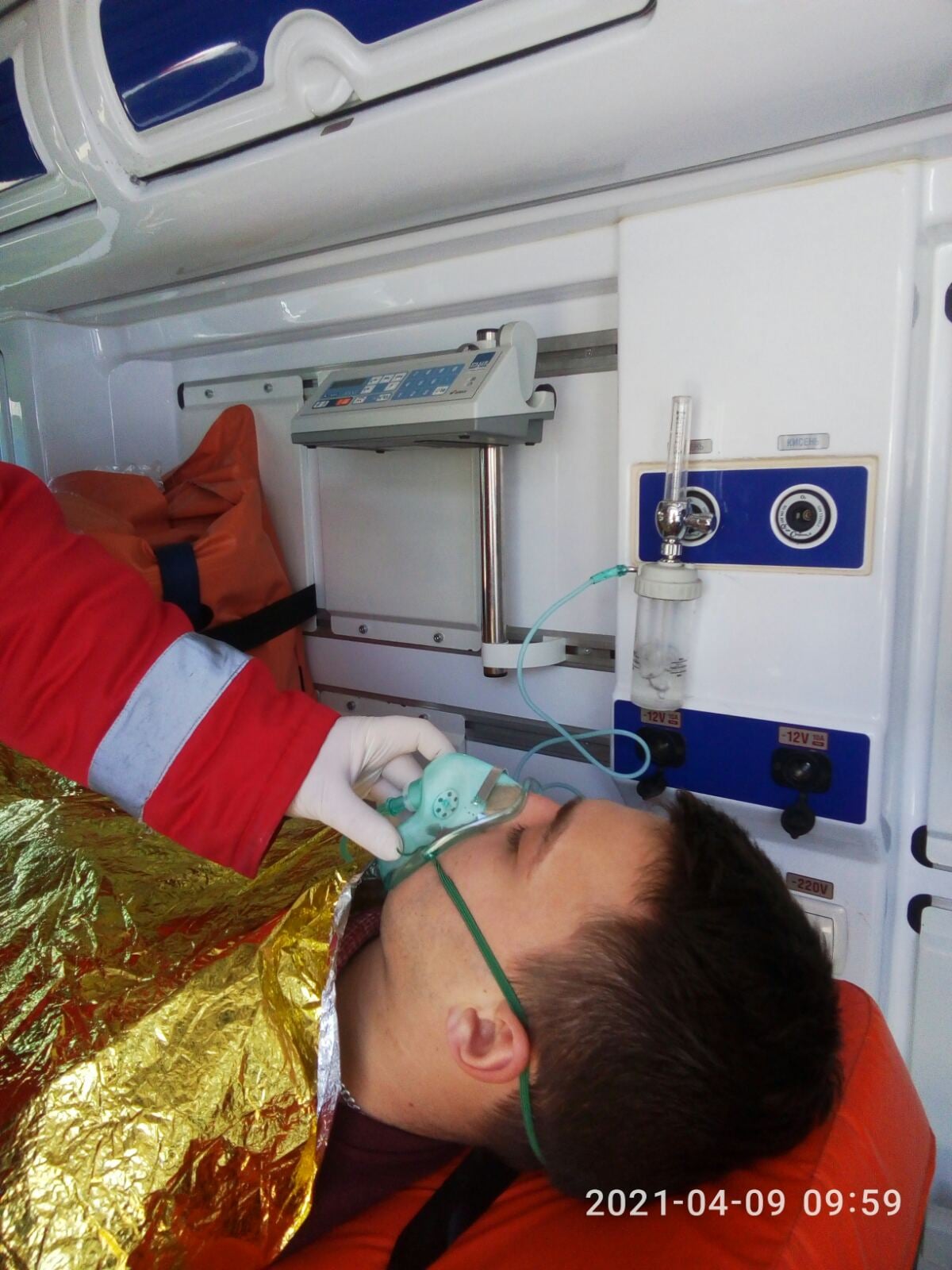 Такие пациенты получают кислород - фото: fb Радий Шевченко