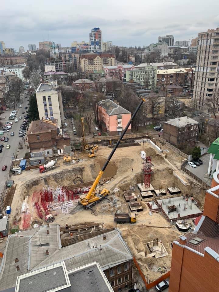 Строительство Ermolaev Center - фото: fb Ермолаев Вадим Владимирович
