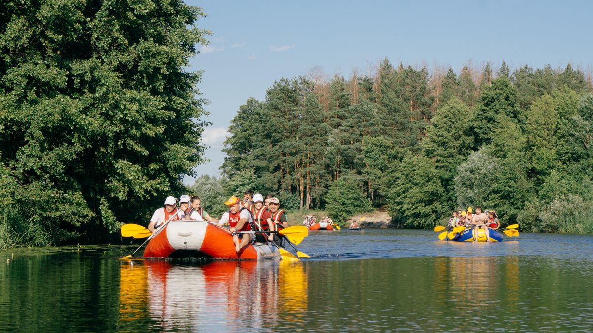 Сплав по реке - фото: pohod.org.ua
