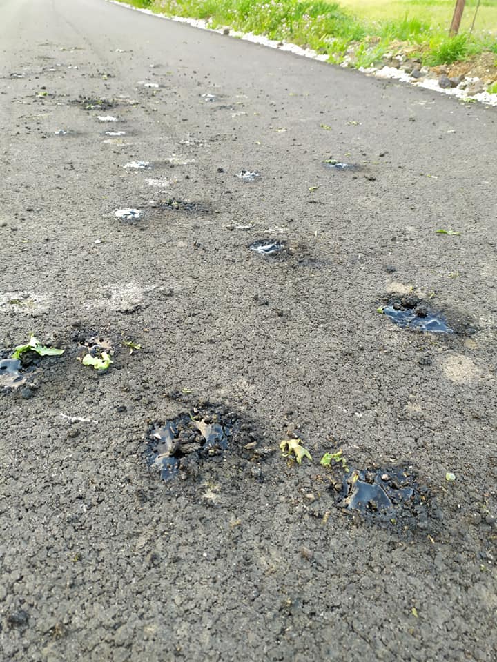 Местные удивлены были такому ремонту - фото: fb Елена Бабий