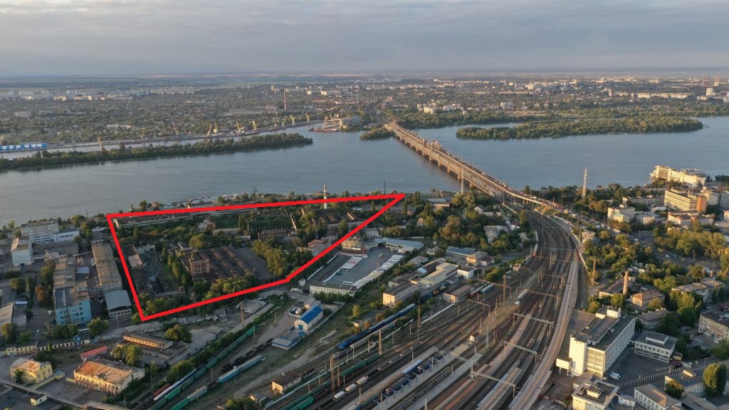 Участок, где идет стройка - фото: fb Никита Реутов