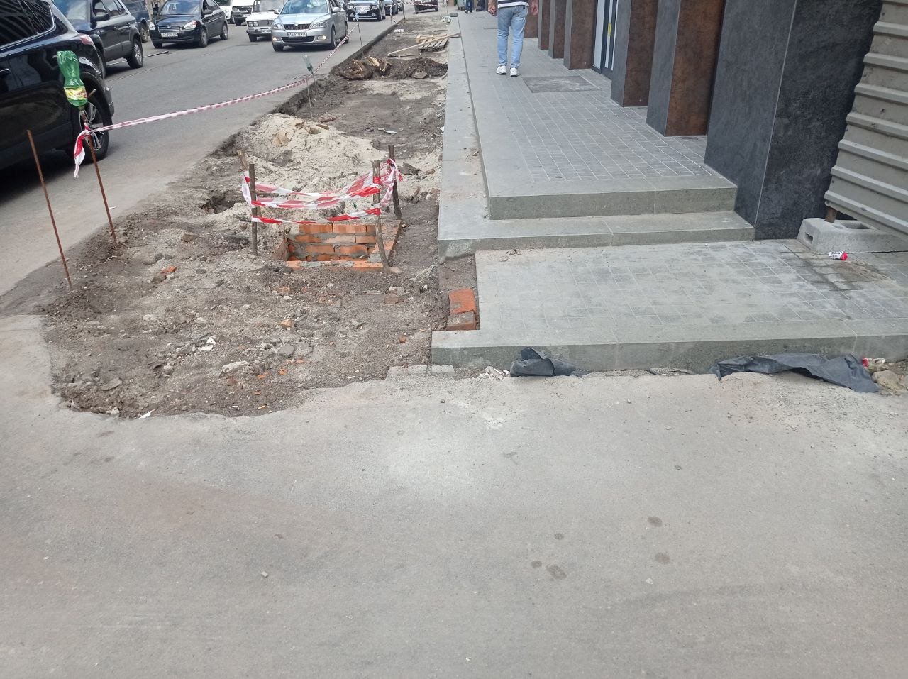 Появляются ступеньки  - фото: fb Yevhenii Urban