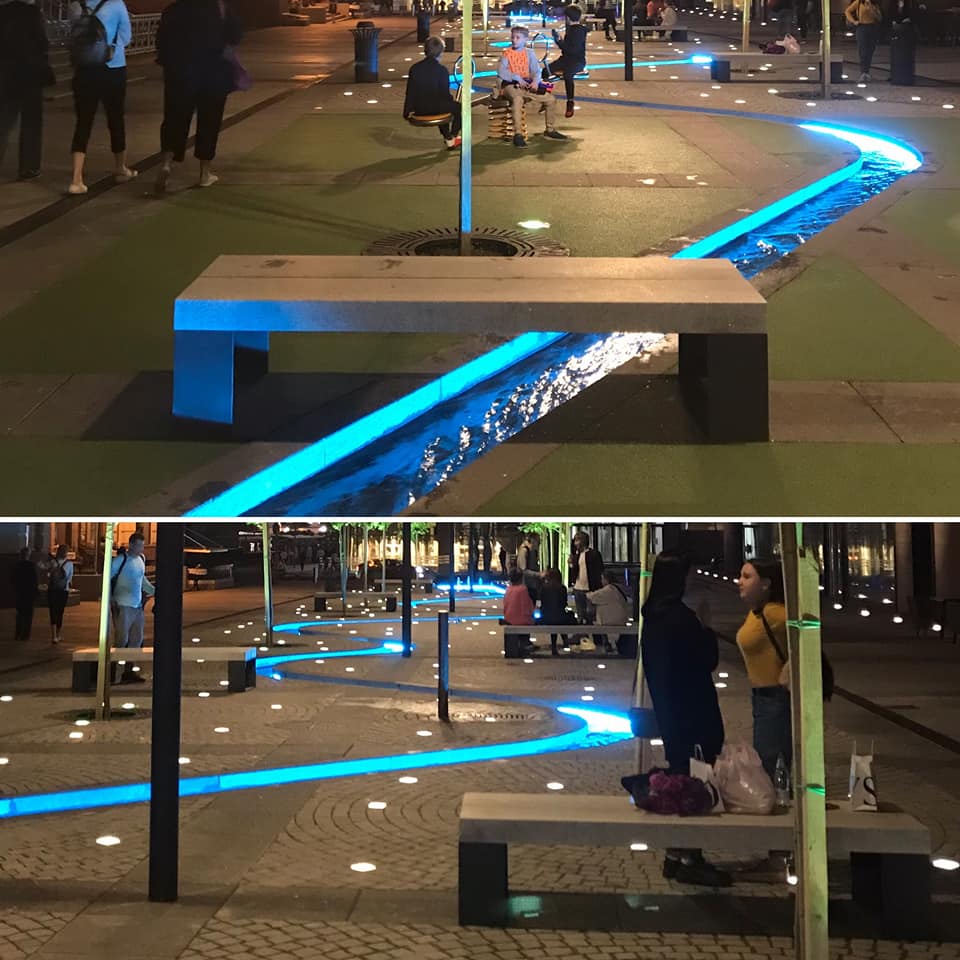 На улице Южной появились лавочки - фото: fb Urban Dnipro