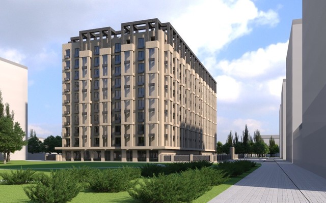 Такой комплекс планируется на Слобожанском проспекте - фото: gorod.dp.ua