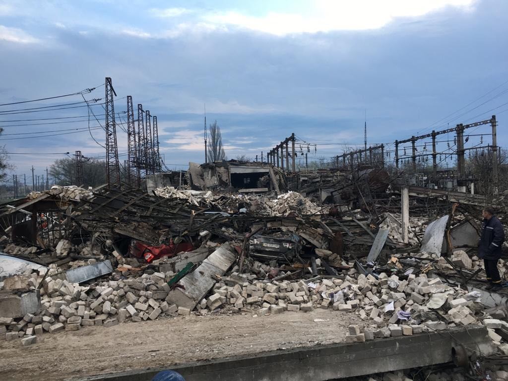 Наслідки ворожого удару - || фото: adm.dp.gov.ua