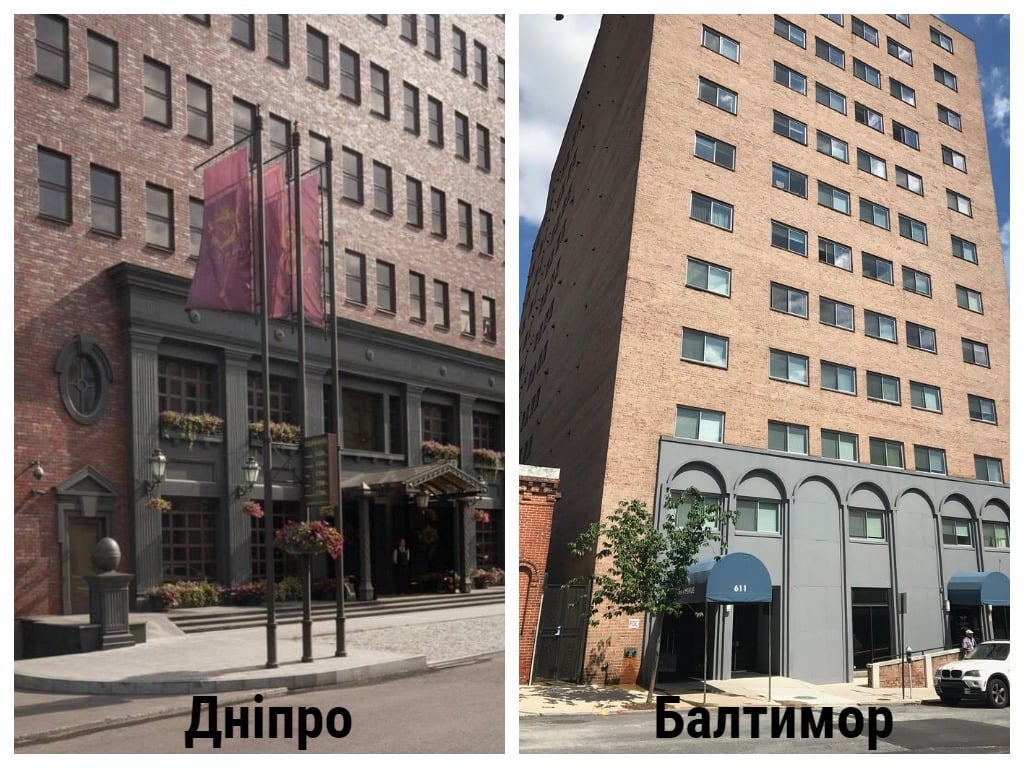 Похожа на здание в Балтиморе - фото: fb Yuka Tyan