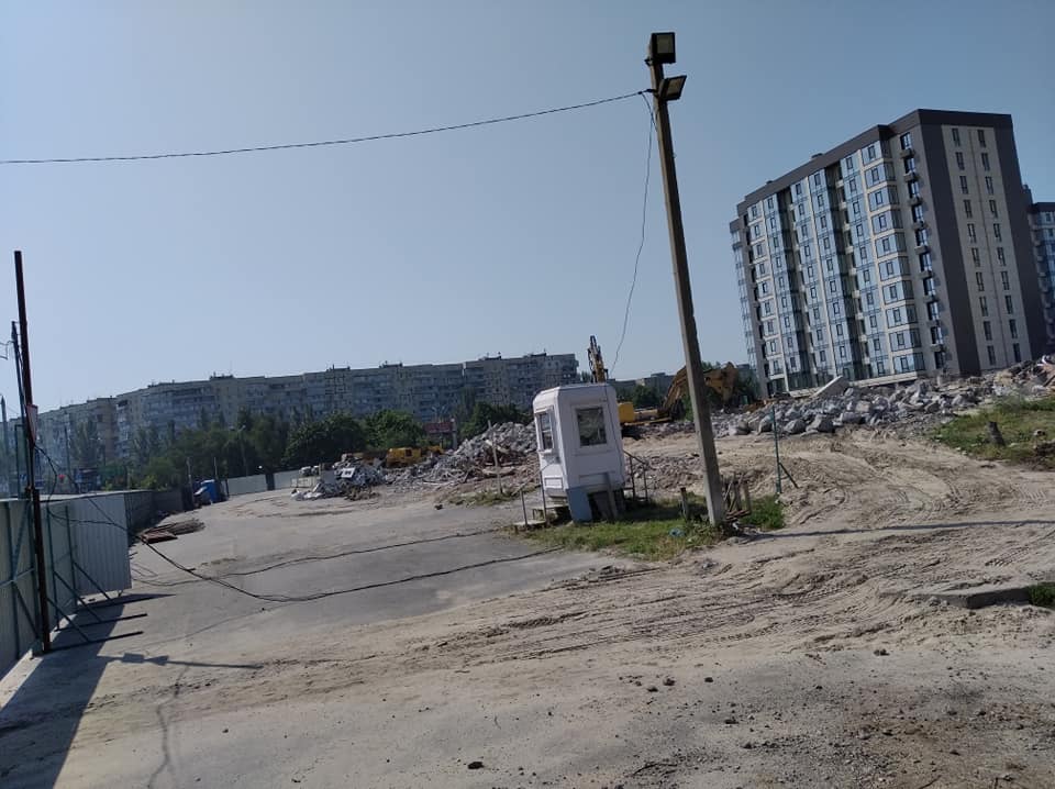 На территории почти ничего не осталось - фото: fb Виктор Пономаренко