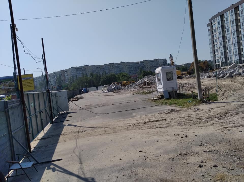 На этом месте построят многоэтажку - фото: fb Виктор Пономаренко
