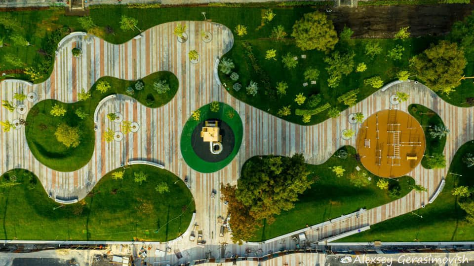 Вот так он выглядит с высоты - фото: fb Mykhailo Lysenko 