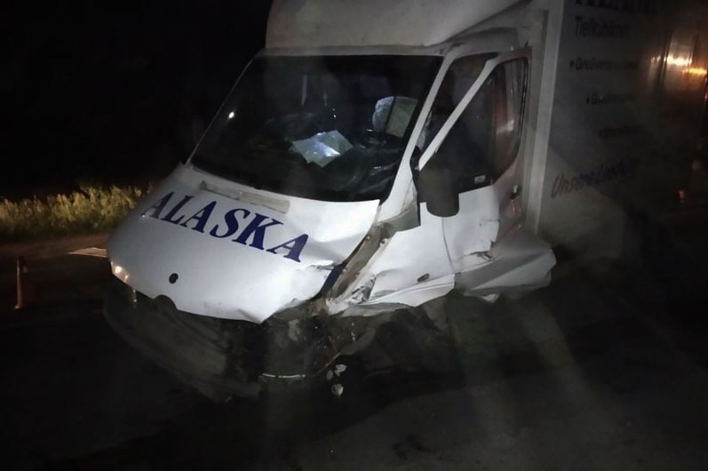 На трассе произошла авария - фото: ГСЧС