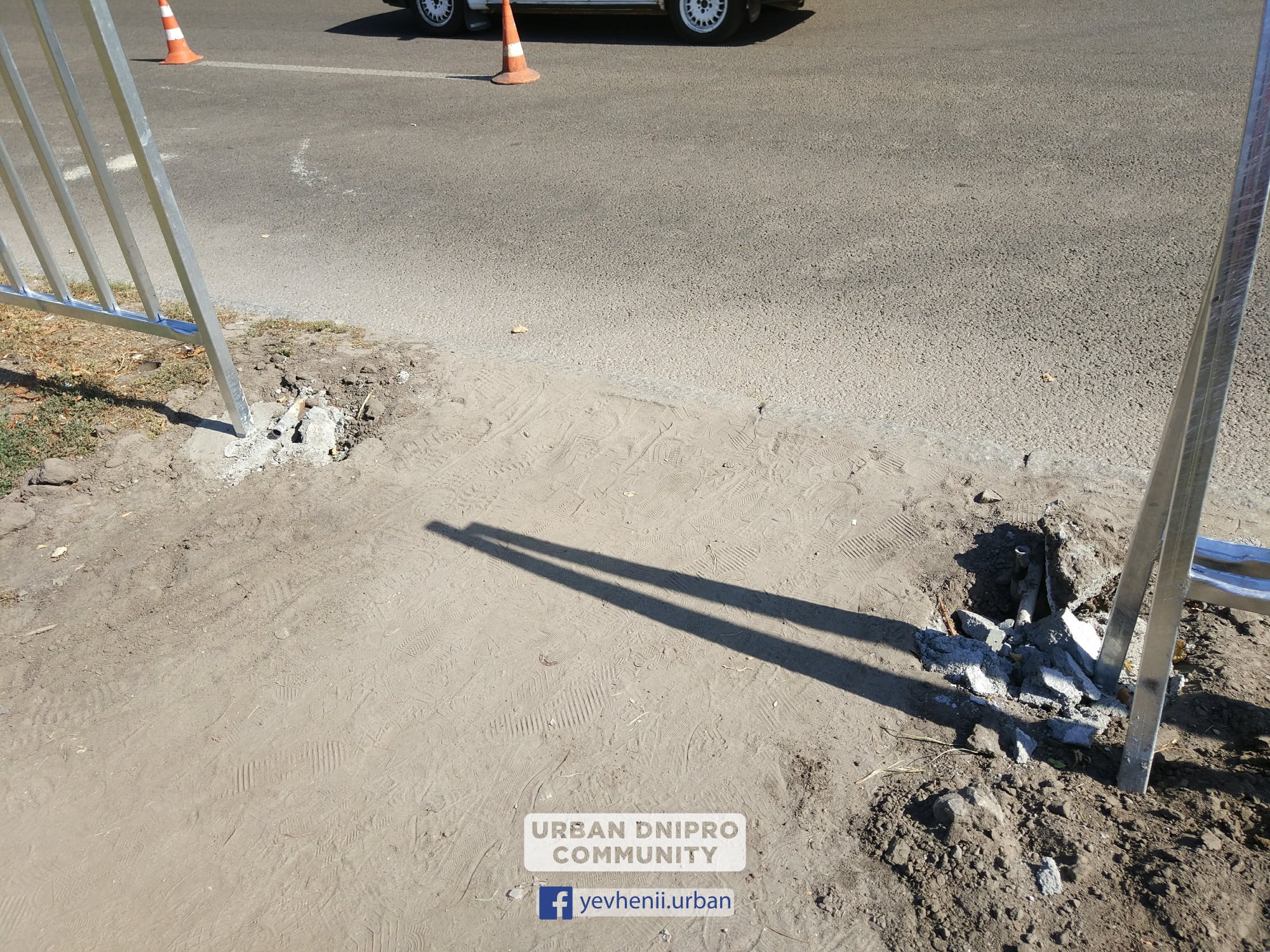 Поломали уже третий раз - фото: fb Yevhenii Urban