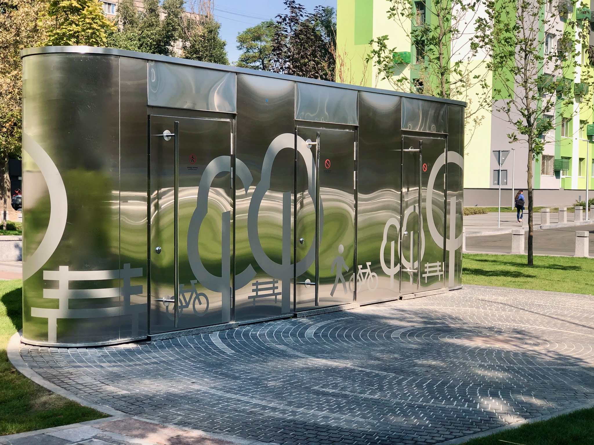 Установили их на днях / фото: tg Bila Dzyga