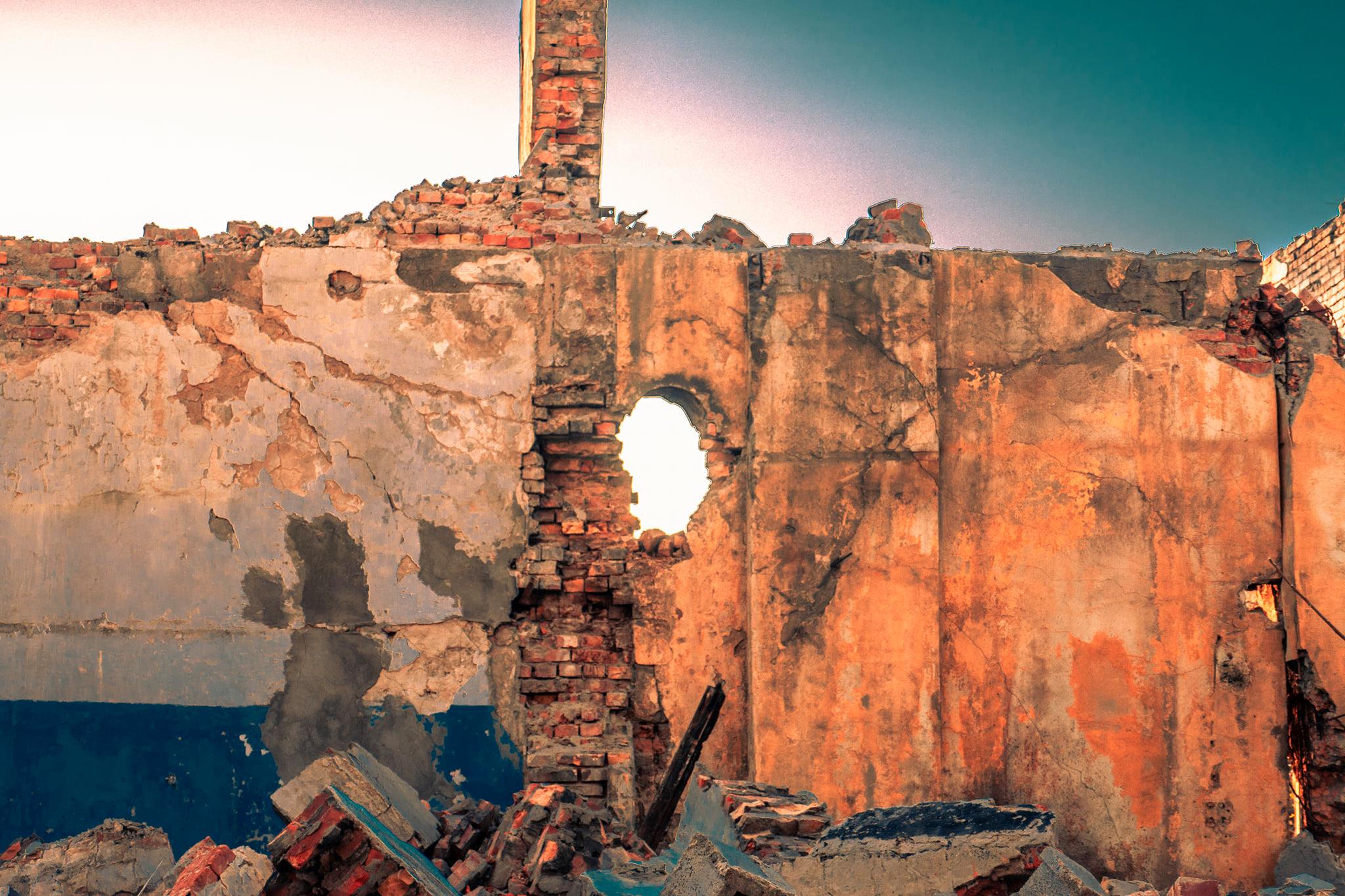 Остались лишь стены - фото: facebook.com/oleksander.yaroshenko