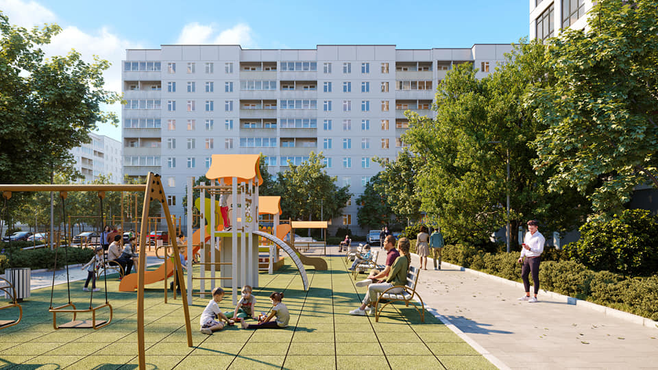 В Днепре строят новый ЖК - фото: facebook.com/vadim.mendakov